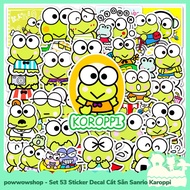 [Available in Vietnam - Express] Set of 53 Mini Stickers Decal Decorative Stickers Sanrio Karoppi Lo