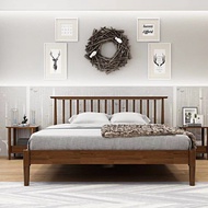 เตียงนอนไม้ยางพาราแท้ ขนาด 6 ฟุต B-1820-G2 /B-1820-G3