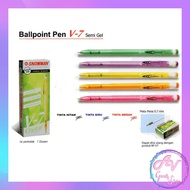 Ballpoint Snowman Shallow Pen/ Pen/ 1PCS SNOWMAN V7 0.7mm PEN RETAIL