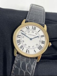 18k金鋼皮帶針扣 簡約大方 🌟BRAND NEW 全新 🌟Ronde Solo de Cartier 卡地亞 腕錶 W6700455 RONDE SOLO DE CARTIER 腕錶