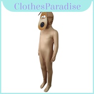 Wallace And Gromit Super Dog Cosplay Costume - Kid's Unisex Design