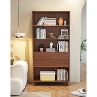 MOMOKO BOOKSHELF WITH 2 DRAWERS