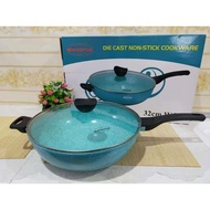 32CM DIE CAST ALUMINIUM  WOK CERAMIC COATING