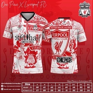 2024 one piece anime t shirt liverpool airways sports jersey