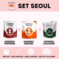 [Shop Malaysia] (READY Stock) SEOUL CHINGU CHINGU TOPOKKI HALAL HALAL KOREAN FOOD HALAL KOREAN FOOD 