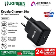 UGREEN Wall Charger Adapter Head GaN 20W 25W 30W 35W 45W Type C Fast Charging - 90610-25W MINI