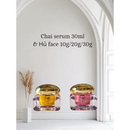 Plastic jar for face cream/10g plastic jar/20g plastic jar