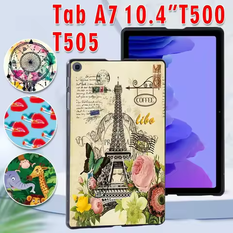 Tablet Hard Shell Case for Samsung Galaxy Tab A7 10.4" 2020 Plastic Slim Protective Cover for SM-T50