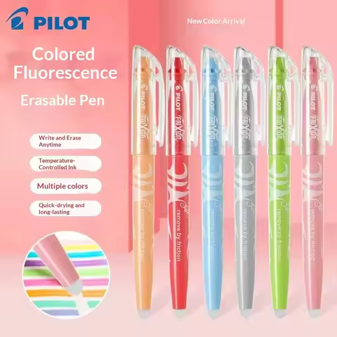 Japan Pilot FriXion Colorful Erasable Highlighter Marker,Magic Erasable Watercolor Pen Eye Protectio