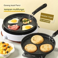 MJ - TEFLON FRY PAN 4 HOLES EGG PANCAKE MOLD /CAKE ROUND LOVE-SHAPED BREAD/