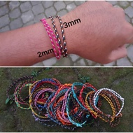 2mm Prusik Rope Bracelet 2mm Prusik Bracelet couple Bracelet handmade Prusik Bracelet