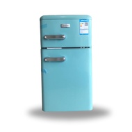 [LIMITED EDITION] Mini Peti Sejuk Peti Ais Fridge Refrigerator with Freezer (41L) 2 Door Cosmetic Box Classic Vintage