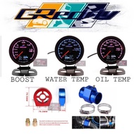GREDDY METER UPGRADE VERSION 3 BERADIK _ BOOST + WATER TEMP + OIL TEMP