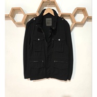 Men's Parka Jacket M65 Black size M