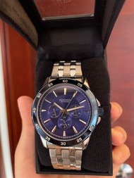 英國Sekonda 藍圈鋼带手錶