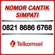 Telkomsel No Beautiful Simpati 0821 8686 6768