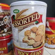 BORNEO Assorted ROUND | BORNEO Assorted Biscuits Round Cans | Borneo small can