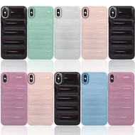 CaseOnSale - (Macaron) Down Jacket Silicone Full Lenscover Case For Apple iphone 13 Pro | 13 Pro Max