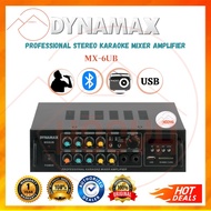 DYNAMAX MX6UB Profesionnal Stereo Karaoke Mixer Amplifier