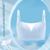 Thin Wireless Natural-looking Boob Tube Top Full Cup 75 E80f85h90i95h105 Anti-Slip Bra