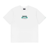 Kith Limited Edition Box Mountain พิมพ์เสื้อยืดแขนสั้นผู้ชาย ฤดูร้อน ใหม่ American Couple Base Shirt
