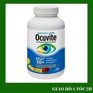 Ocuvite Adult Eye Tonic Tablet For The Elderly Ocuvite Adult 50+ 90 Tablets, Lutein, Zeaxanthin ,Ome