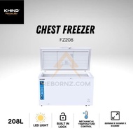 Khind Chest Freezer 206L FZ208