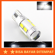 Lampu Kabut Mobil Foglamp LED H3 T10 SMD 5630 Cool White 2 PCS / Lampu Kabut LED Mobil Avanza Sigra Calya Kijang Kapsul Apv Agya Brio Ertiga Panther Innova Rush Crv Canter Datsun Terios Vios Variasi Yaris Grand Livina Jazz Rs Paling Super Terang Bemper