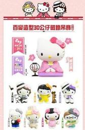7-11 Hello Kitty 百變造型 3D 立體公仔 磁鐵吊飾 ( 附珠鍊 ) 單賣區