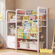 Y0365兒童書櫃 玩具收納櫃 寶寶書架 讀書區域收納櫃 落地置物架 繪本架全新包送貨Children's bookcase