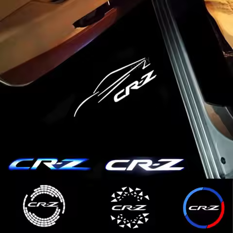LED Car Door Welcome Lights for HONDA CR-Z CRZ 2010-2016 Projector Ghost Shadow Lamp Accessories