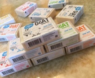 4 packages， direct mail The Goat Skincare goat milk soap， handmade soap， baby Baby Bath Soap 100g