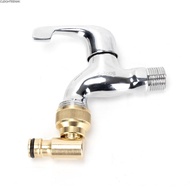 CLEIGHTEEN8H Garden Hose Connector, 3/4" Irrigation Fitting Swivel Elbow Converter, Durable 90 Degre