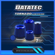 กรองอากาศผ้า Datatec Tornado กรองเปลือย กรองดอกเห็ด ปาก 6, 5, 4.5, 4, 3.5, 3, 2.5, 2 นิ้ว