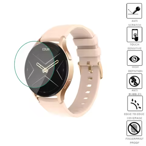5pcs TPU Soft Smartwatch Clear Protective Film Guard For Colmi i28 Ultra Smart Watch Display Screen 
