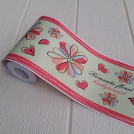 Sticker Wallpaper List Wal Stiker Lis Border List Dinding Pembatas Tembok Pinggiran Plafon