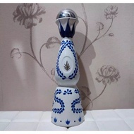botol bekas minuman miras tequila clase azul + dus /pajangan/hiasan/koleksi/dekorasi/botol antik