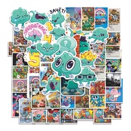 COD 50 Pcs Cute Waterproof GUM Stickers For Notebook Bike Skateboard Mobile Phone Decoration