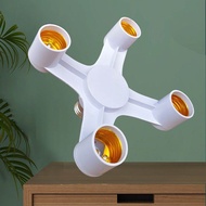 E27 Base Socket Splitter E27 to E27 EU LED Bulb Lamp Holder 2in1/3in1/4in1/5in1/6in1 LED Lamp Socket