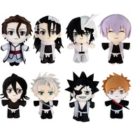 JAMXUN Anime BLEACH Plush Toy Kuchiki Byakuya Kurosaki ichigo Aizen Sousuke Zaraki Rukia Ichimaru Gi