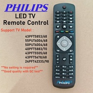 Philips LED TV Remote Control For 43PFT5853/68 , 55PUT6004/68 , 50PUT6004/68 , 40PFT5883/70 , 43PFT5