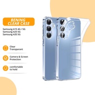 Soft Case Clear Silicone Samsung A15 4G 5G, A25 5G, A35 5G Clear Transparent 2mm Thick