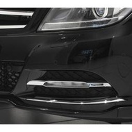 【JR 佳睿精品】2011-2014 Benz 賓士 C W204 C180 C200 鍍鉻前桿飾條 前下巴 車身飾條