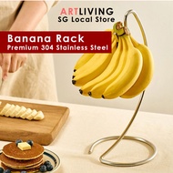 ArtLiving Premium 304 Stainless Steel Banana Hanger, Banana Holder, Banana Rack, Banana Stand, Banan