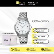 [PRE 11.11 MEGA SALE]Q&Q Japan by Citizen  Jam Tangan Lelaki Men's  Stainless Steel Arabic Dial Watc
