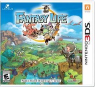 3DS Fantasy Life 奇幻生活 (美版現貨)