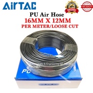 16MM AirTAC 16X12MM Polyurethane Pu Air Tube Pu Hose Pu Tubing Pneumatic Tube Polyurethane Tube