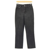 【今がお得★ポイント5倍でゲット】ゲス GUESS デニム パンツ 実寸サイズ：W31 L32 色落ち ブラック MADE IN CANADA【古着】 古着 【中古】 中古 mellow 【古着屋me