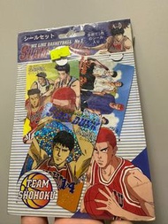 男兒當入樽 Slam Dunk 灌籃高手 絕版閃咭連貼紙