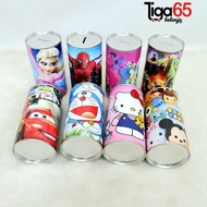 Coin Bank Piggy Bank Character Piggy Bank/ Coin Bank Tube Sticker M